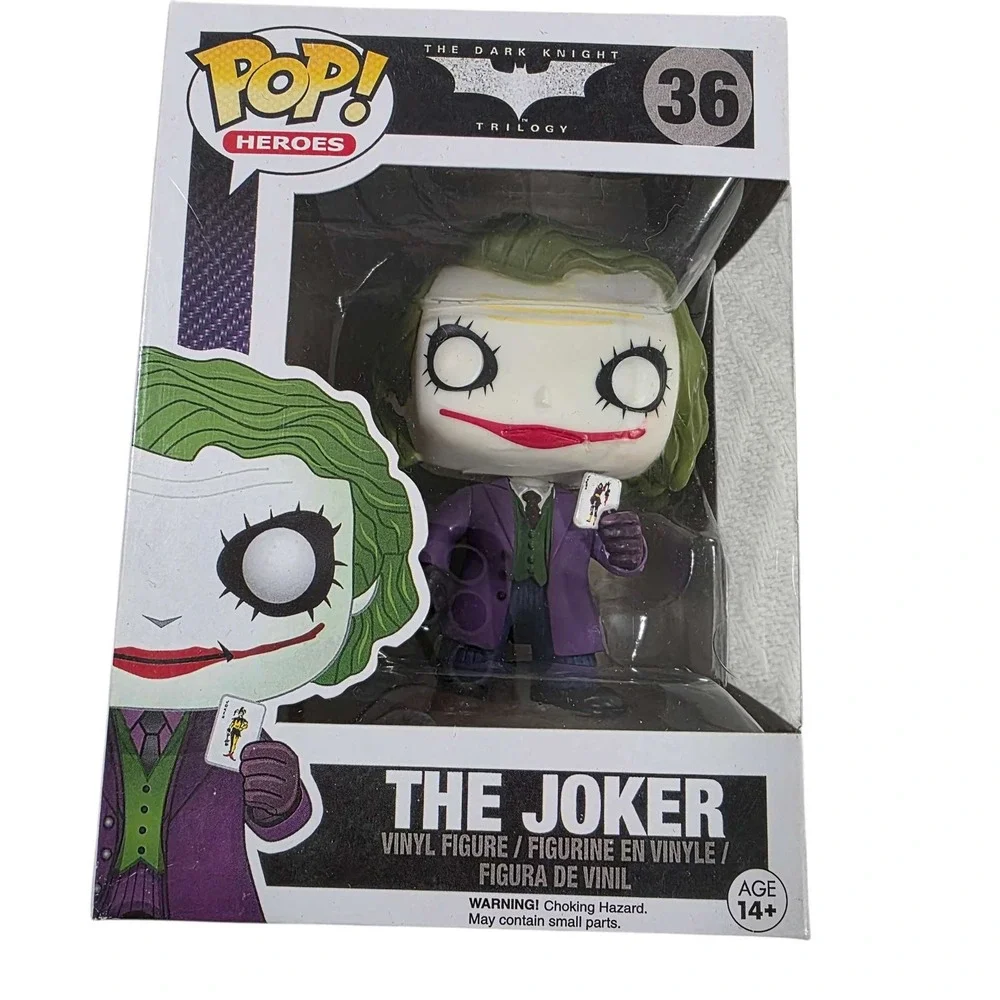 Funko Pop The Joker 36 Vinyl Figure The‎ Dark Knight Trilogy DC Comics New